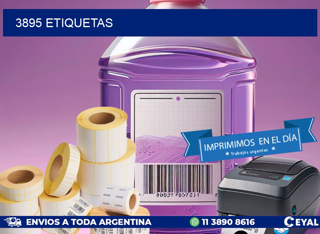 3895 ETIQUETAS
