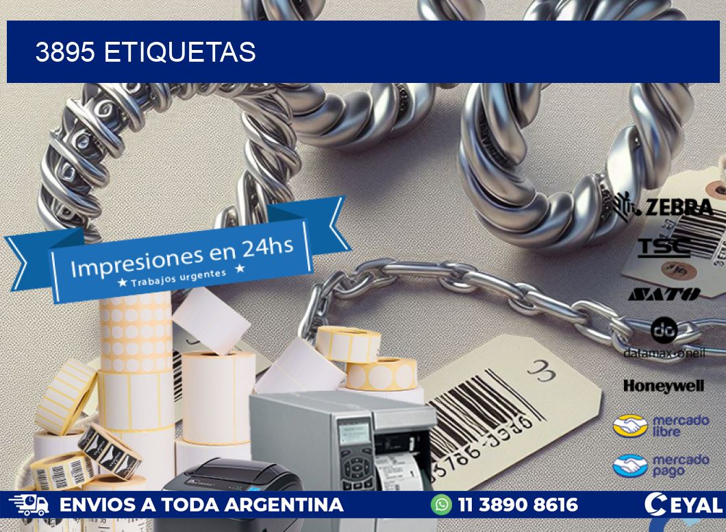 3895 ETIQUETAS
