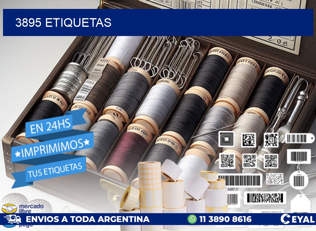 3895 ETIQUETAS
