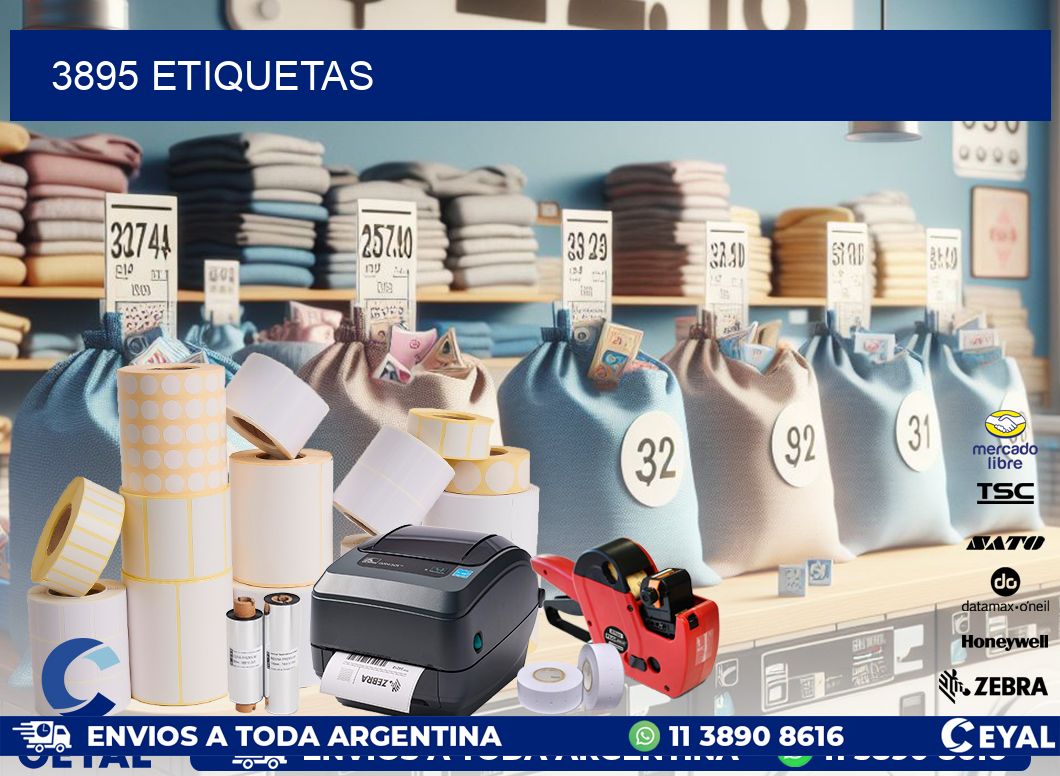 3895 ETIQUETAS