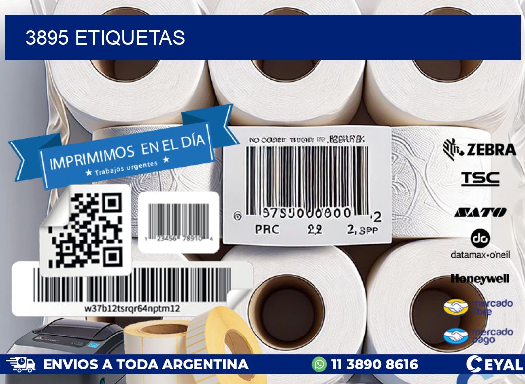 3895 ETIQUETAS