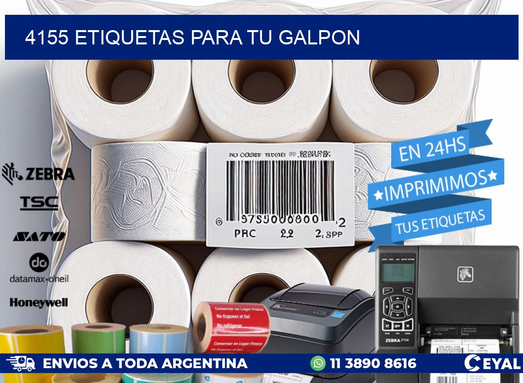 4155 ETIQUETAS PARA TU GALPON