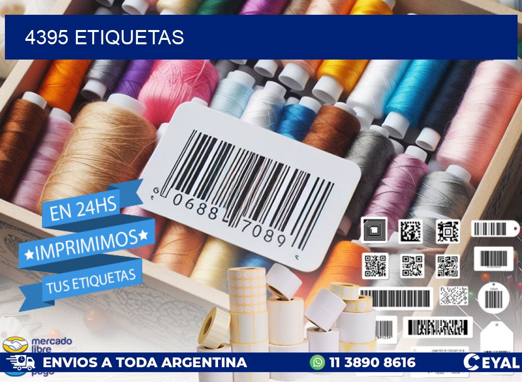 4395 ETIQUETAS