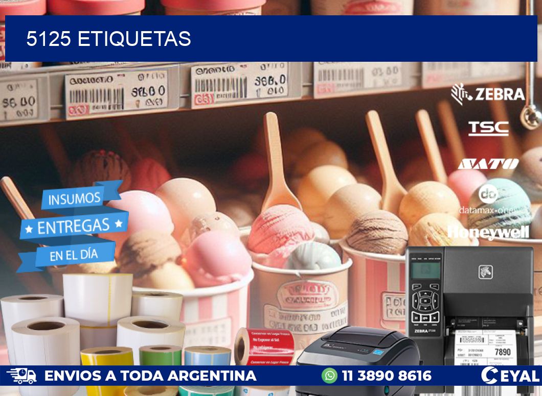 5125 ETIQUETAS