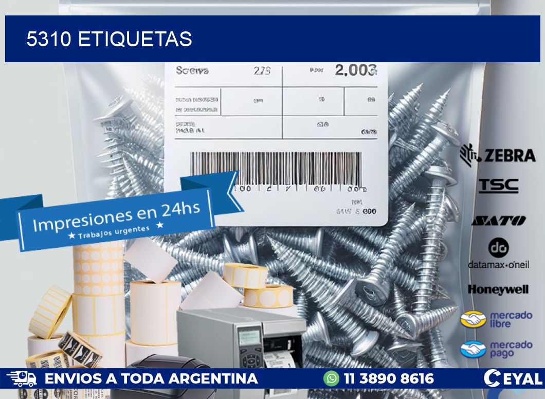 5310 ETIQUETAS