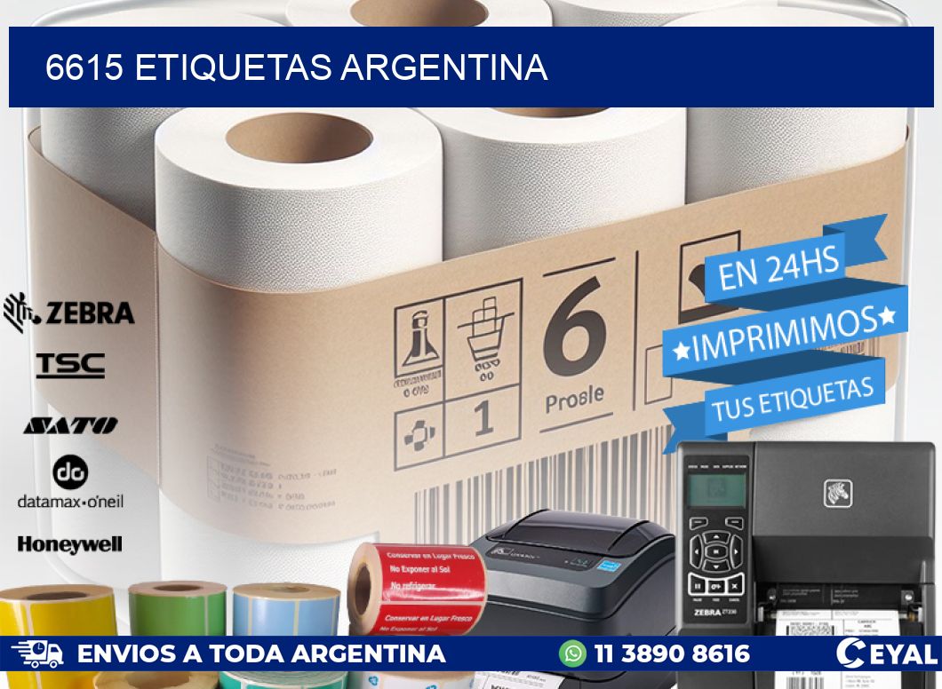 6615 ETIQUETAS ARGENTINA