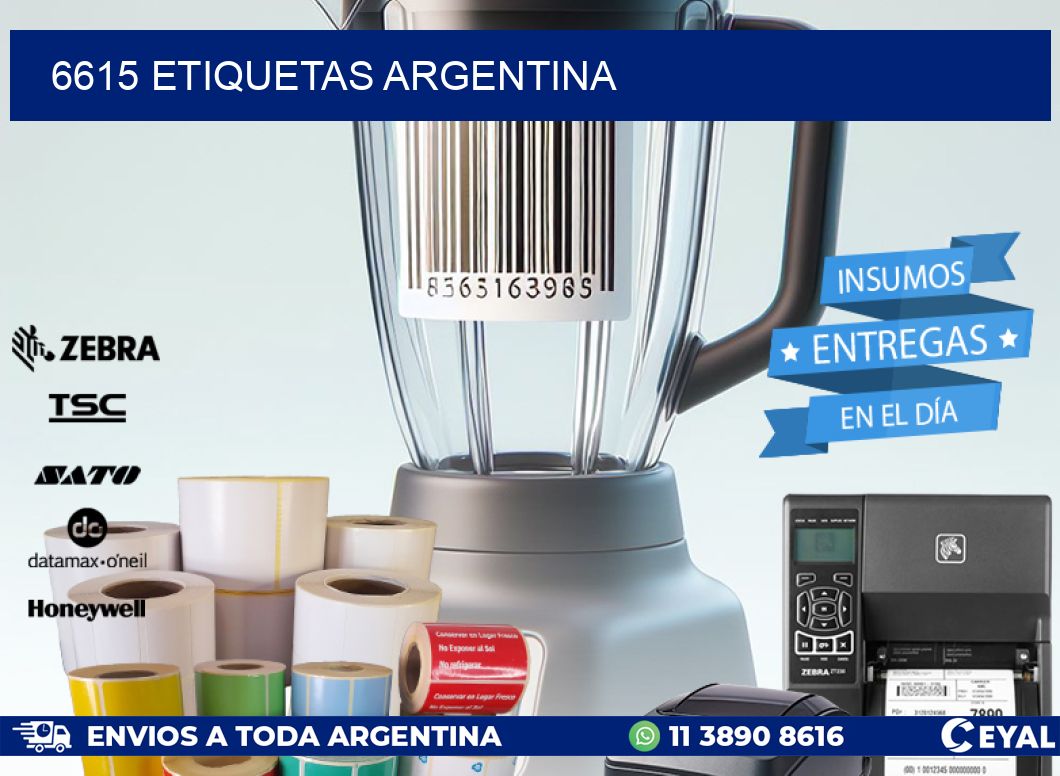 6615 ETIQUETAS ARGENTINA