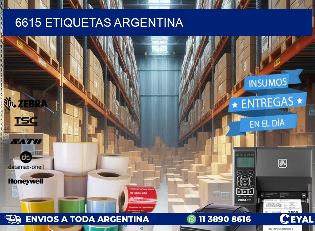 6615 ETIQUETAS ARGENTINA