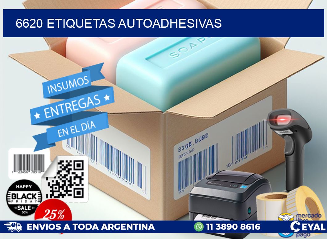 6620 ETIQUETAS AUTOADHESIVAS