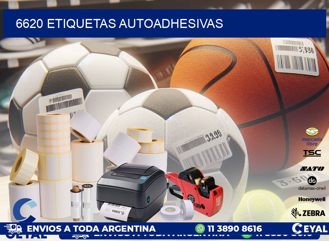 6620 ETIQUETAS AUTOADHESIVAS