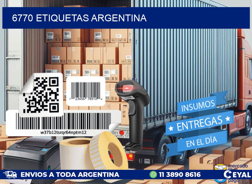 6770 ETIQUETAS ARGENTINA