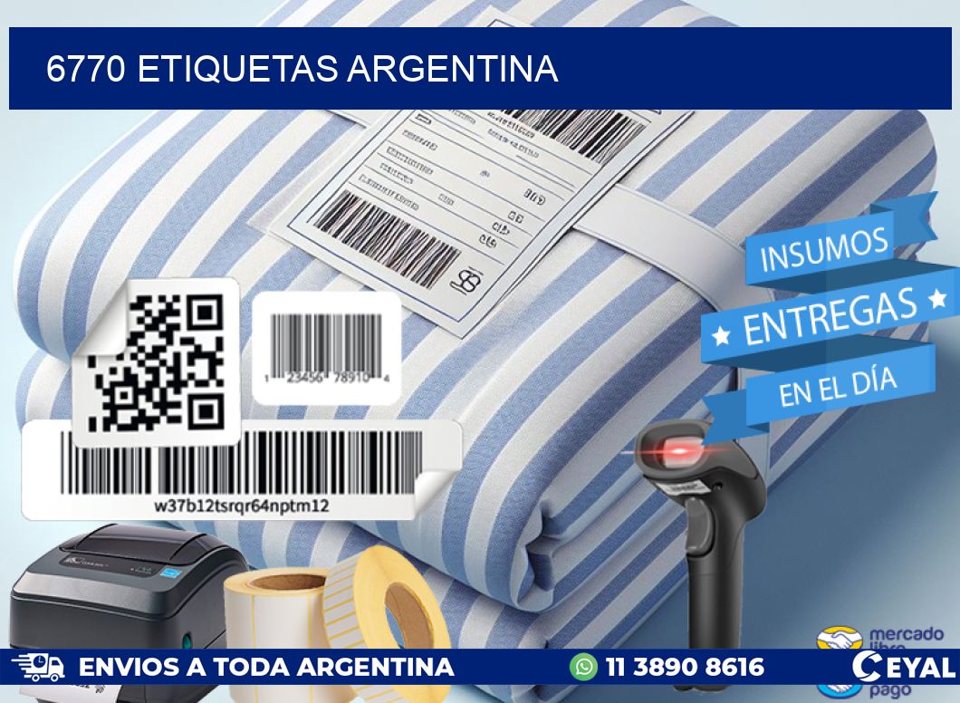6770 ETIQUETAS ARGENTINA