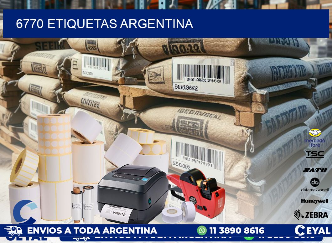 6770 ETIQUETAS ARGENTINA