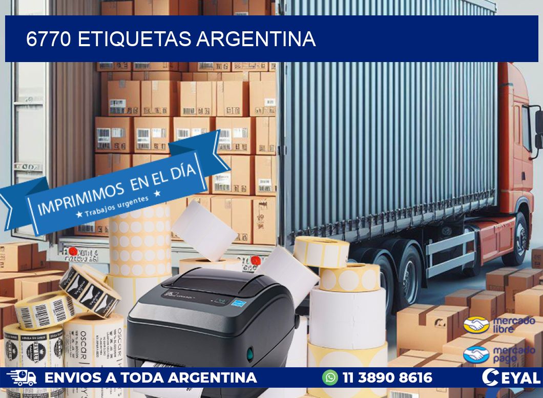 6770 ETIQUETAS ARGENTINA