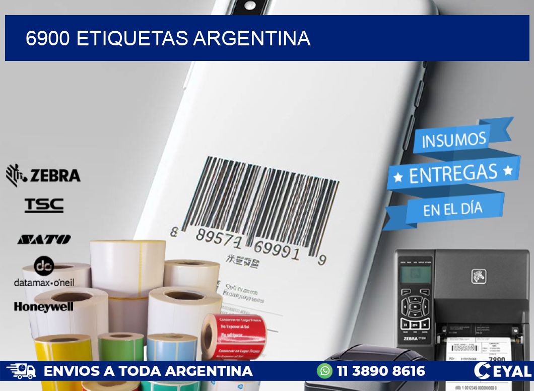 6900 ETIQUETAS ARGENTINA