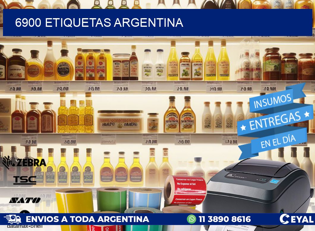 6900 ETIQUETAS ARGENTINA
