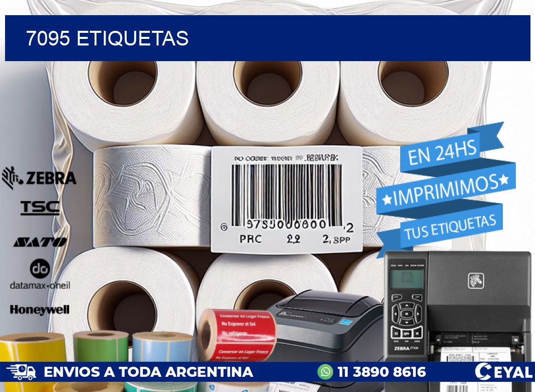 7095 ETIQUETAS