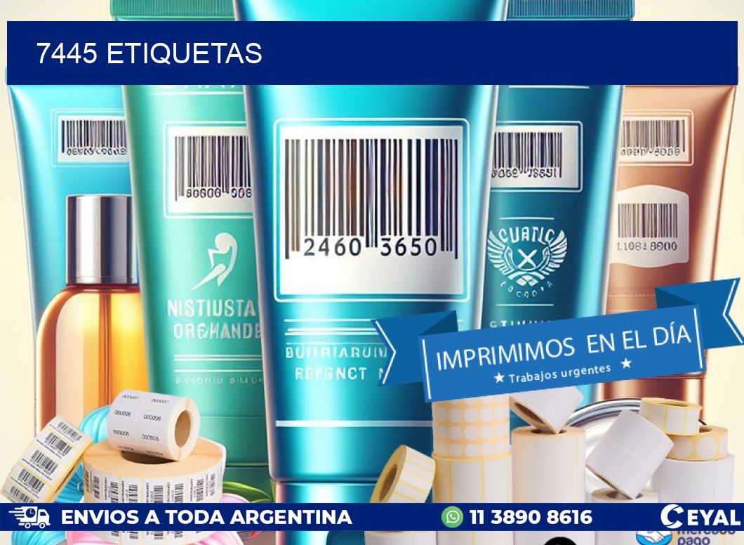 7445 ETIQUETAS