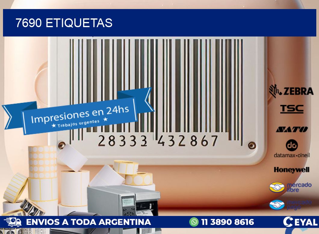 7690 ETIQUETAS