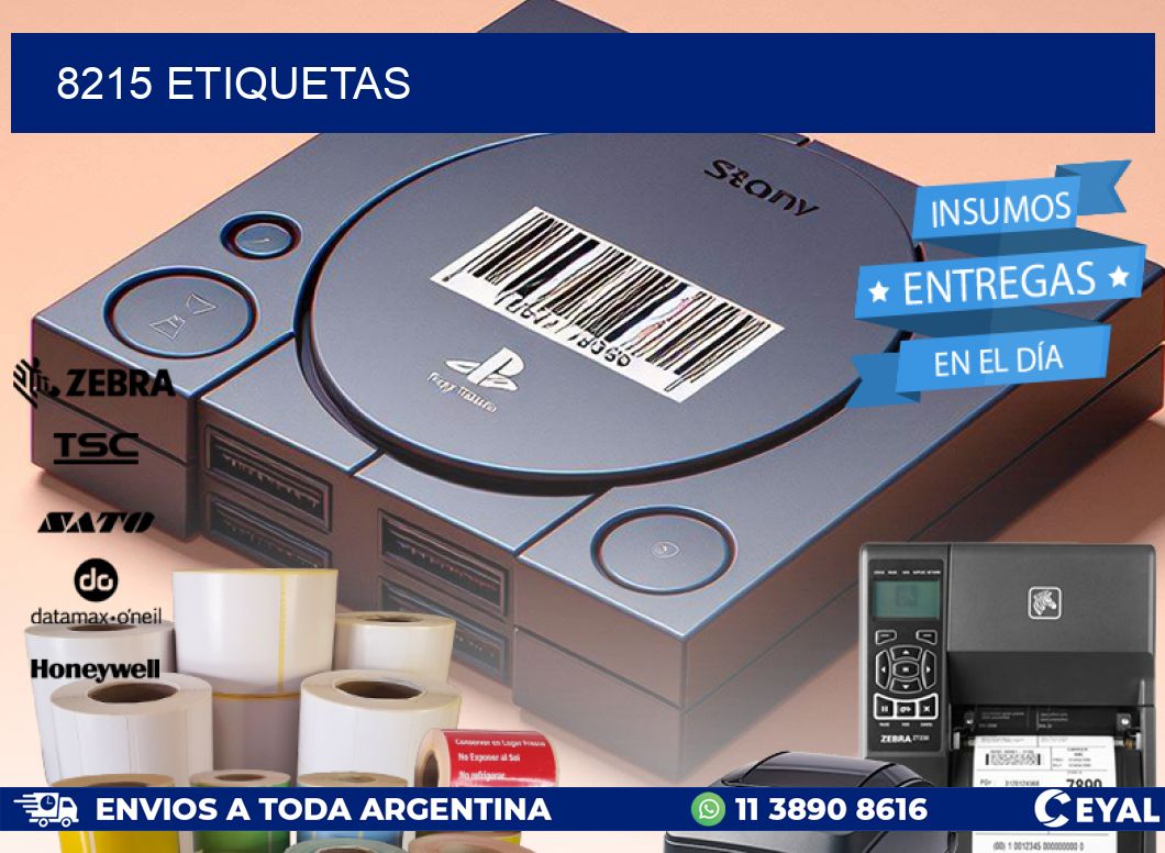 8215 ETIQUETAS