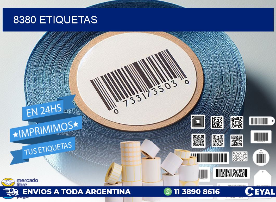 8380 ETIQUETAS