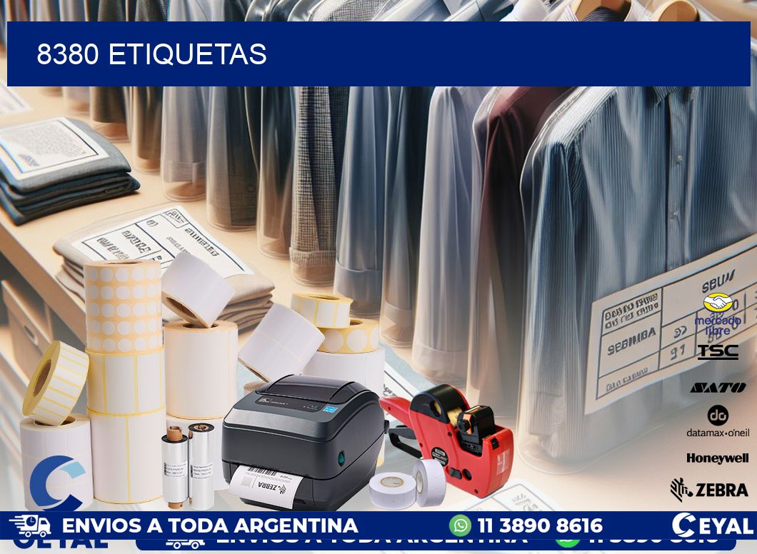 8380 ETIQUETAS