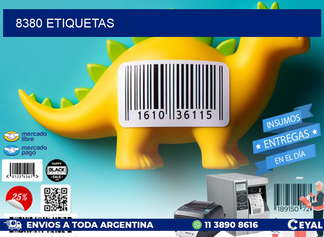 8380 ETIQUETAS