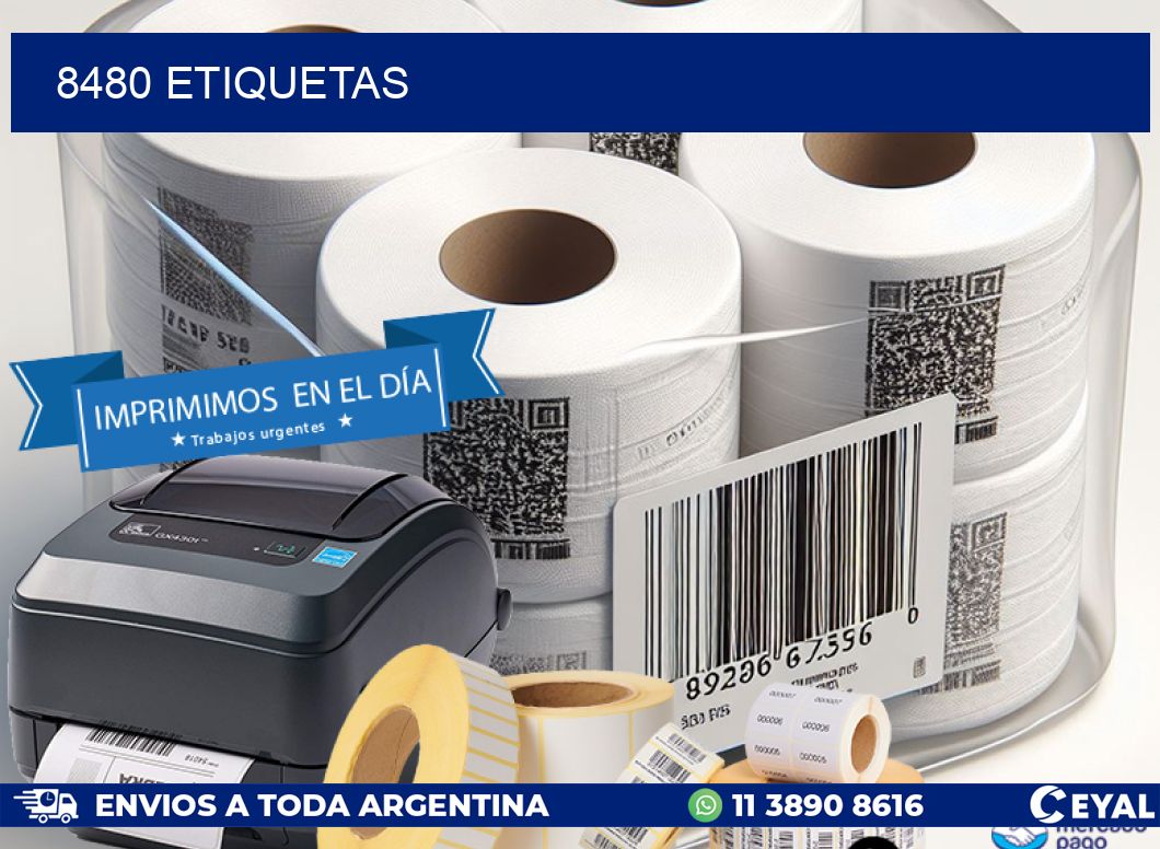8480 ETIQUETAS