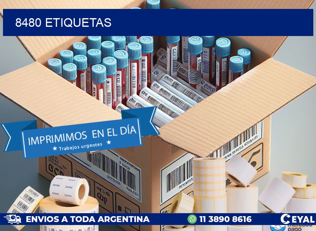 8480 ETIQUETAS