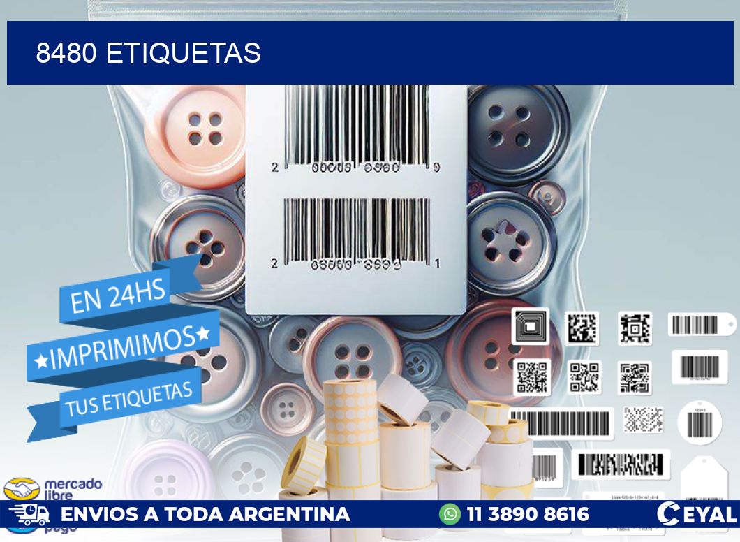 8480 ETIQUETAS