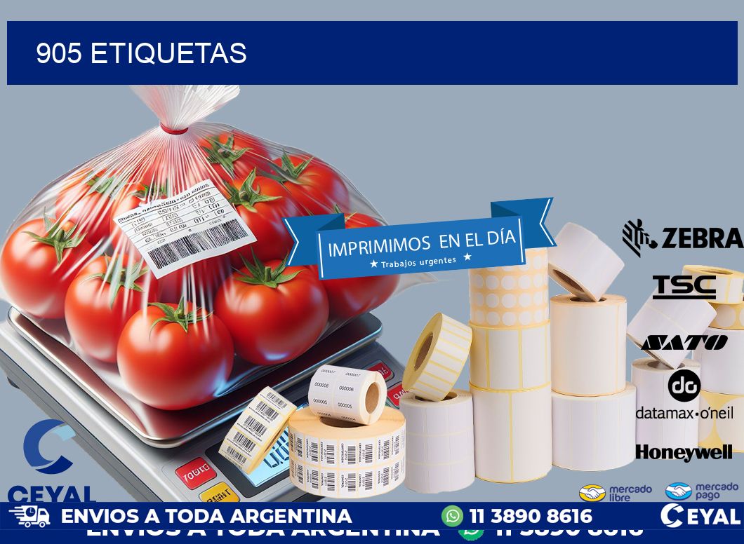 905 ETIQUETAS