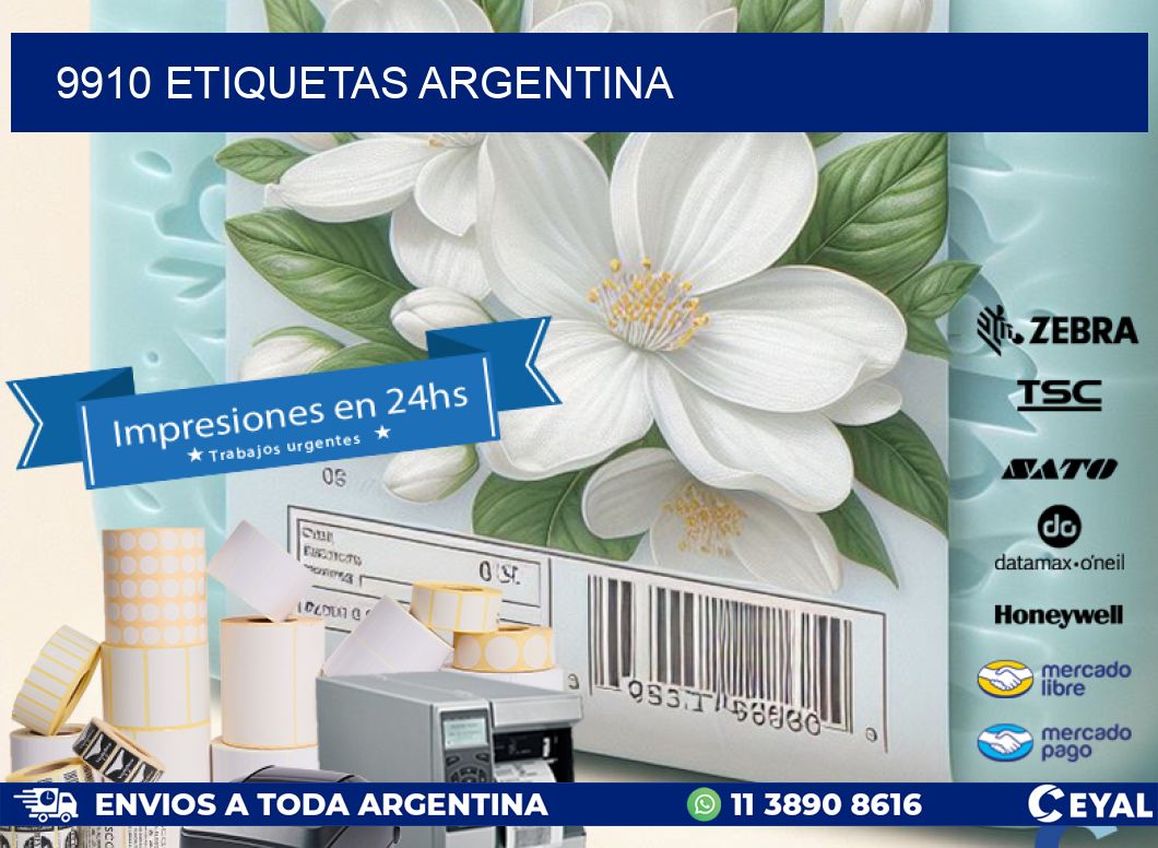 9910 ETIQUETAS ARGENTINA