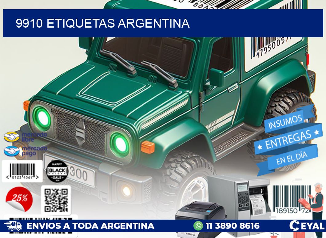 9910 ETIQUETAS ARGENTINA