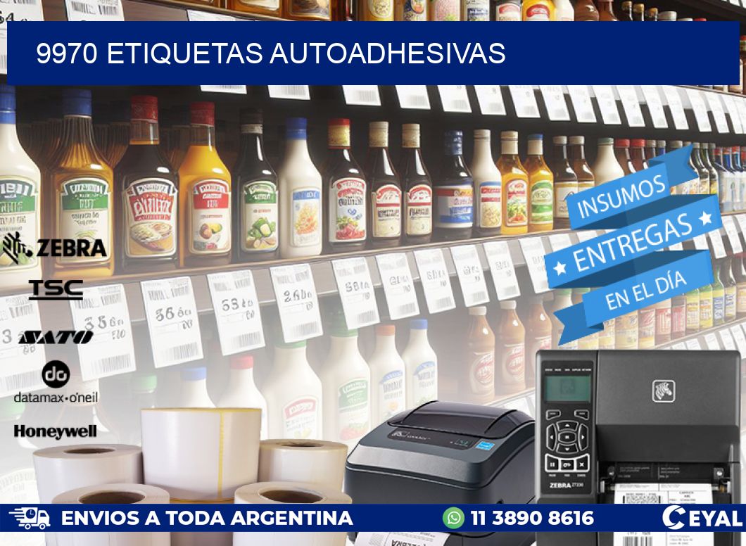 9970 ETIQUETAS AUTOADHESIVAS