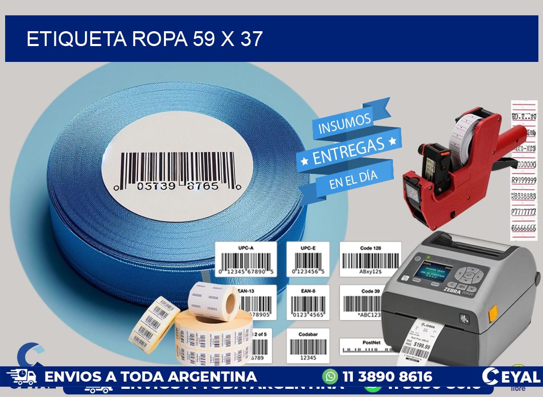 ETIQUETA ROPA 59 x 37