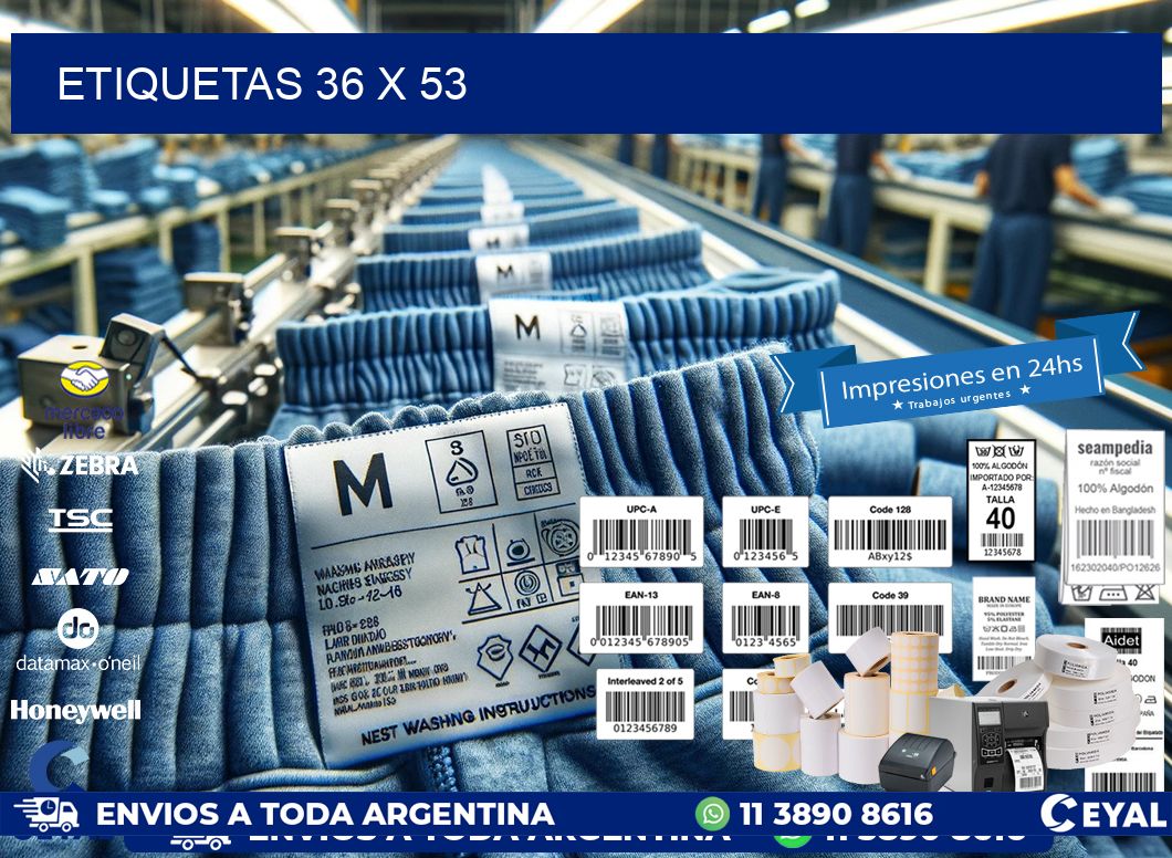 ETIQUETAS 36 x 53