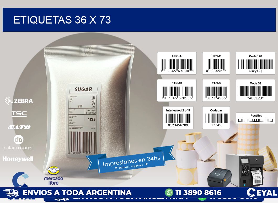 ETIQUETAS 36 x 73