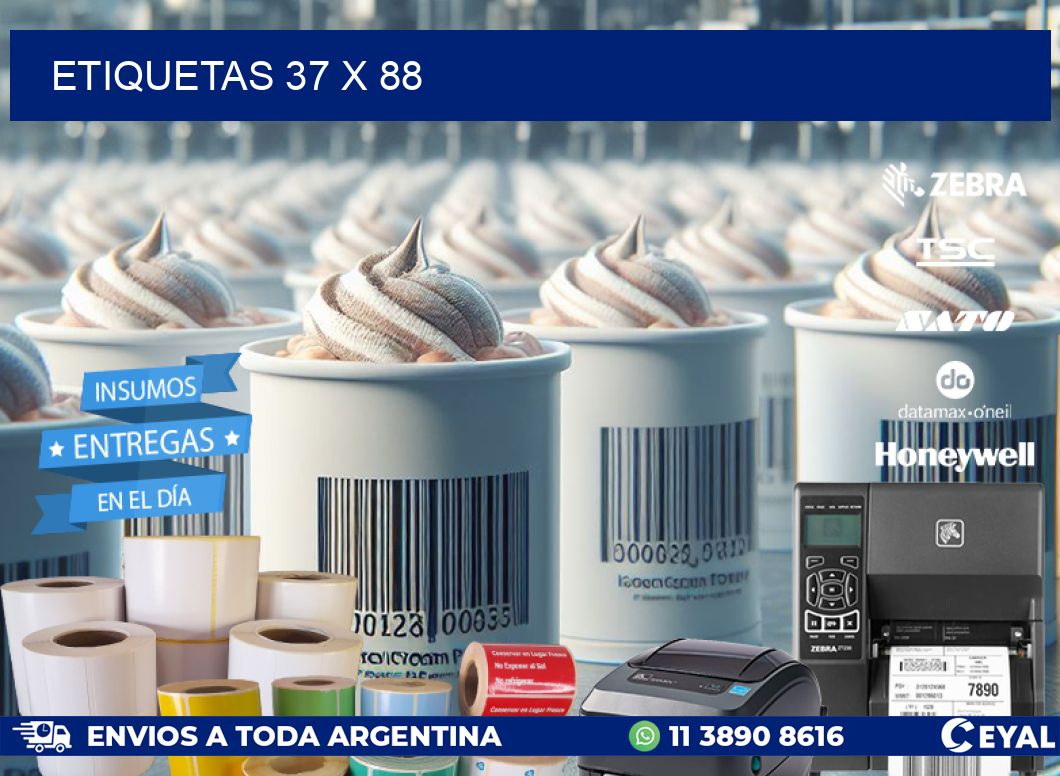 ETIQUETAS 37 x 88