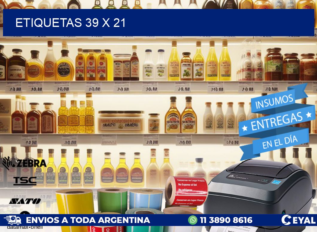 ETIQUETAS 39 x 21