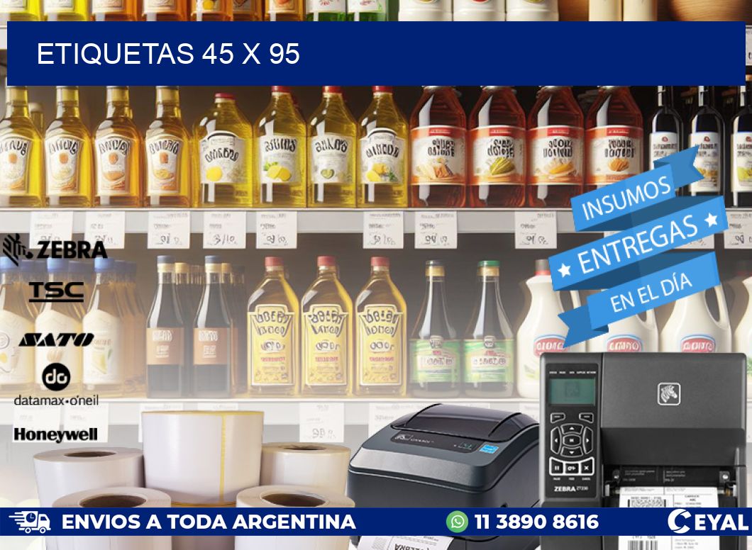 ETIQUETAS 45 x 95