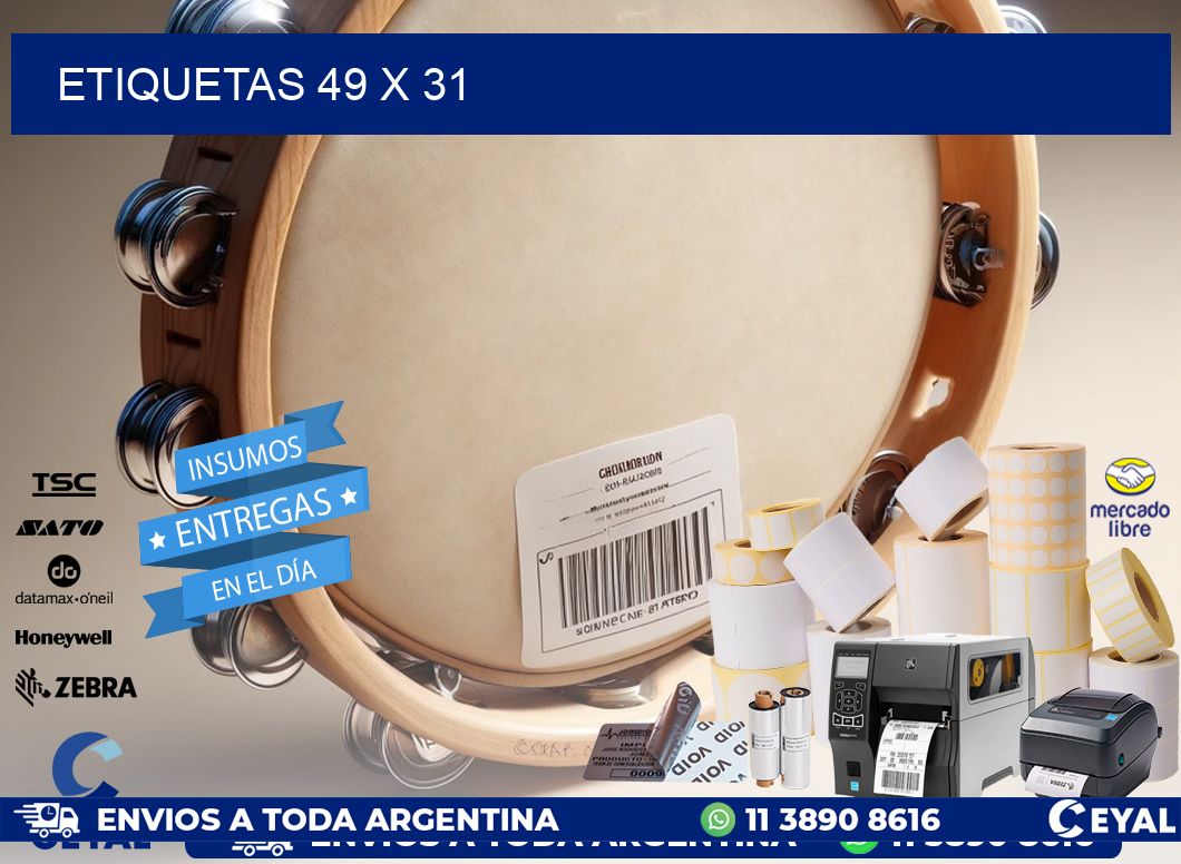ETIQUETAS 49 x 31