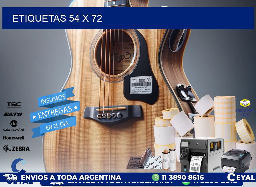 ETIQUETAS 54 x 72