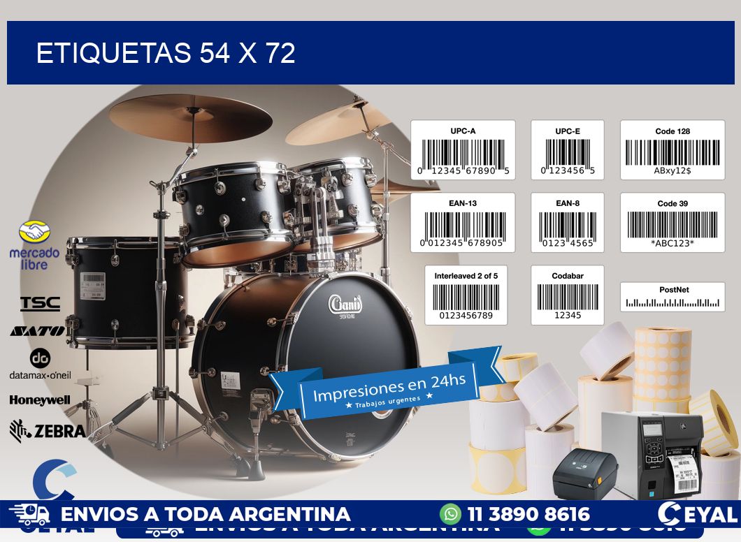 ETIQUETAS 54 x 72