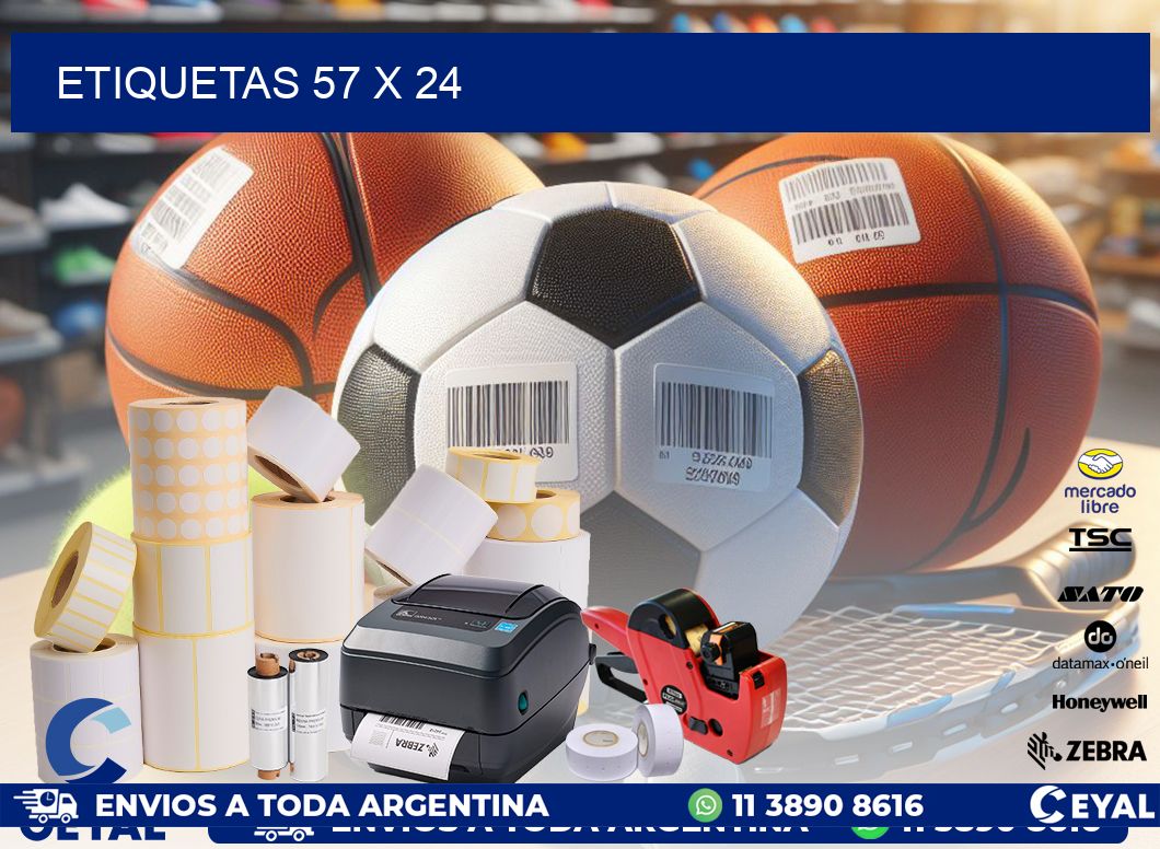 ETIQUETAS 57 x 24