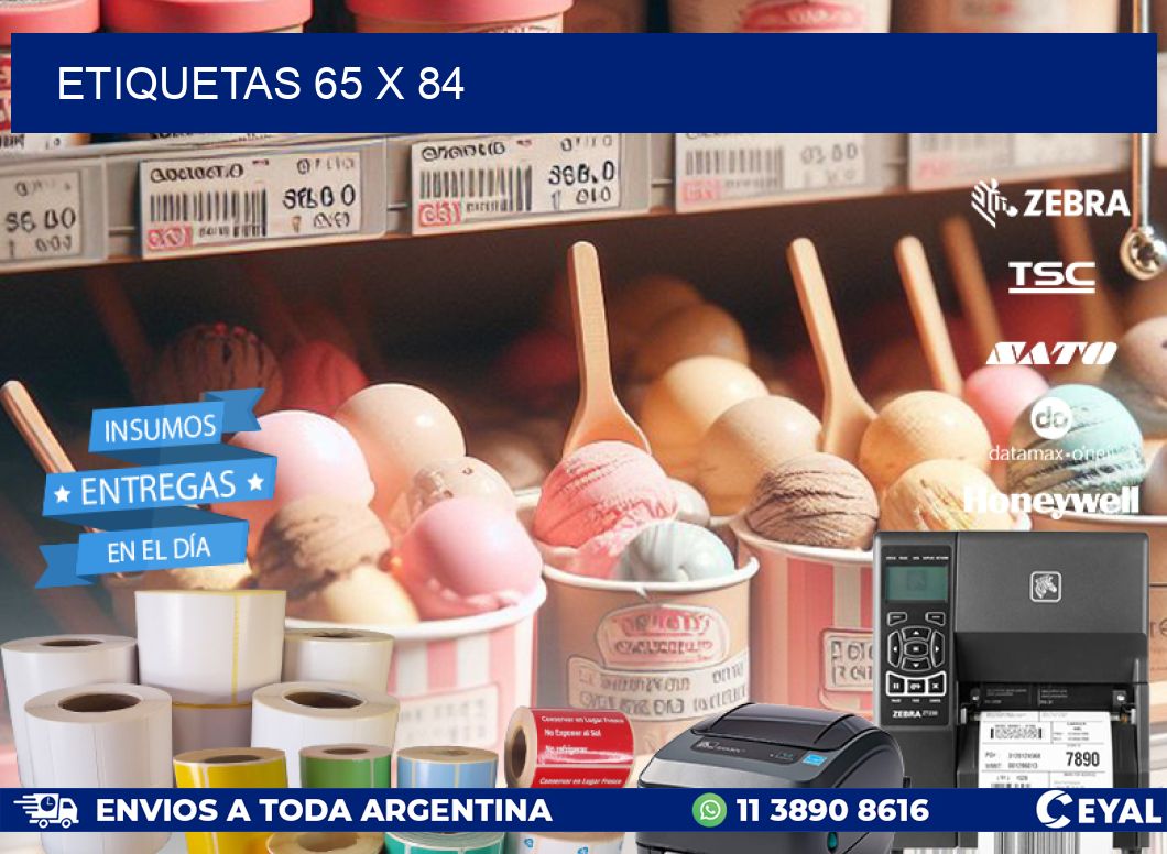 ETIQUETAS 65 x 84