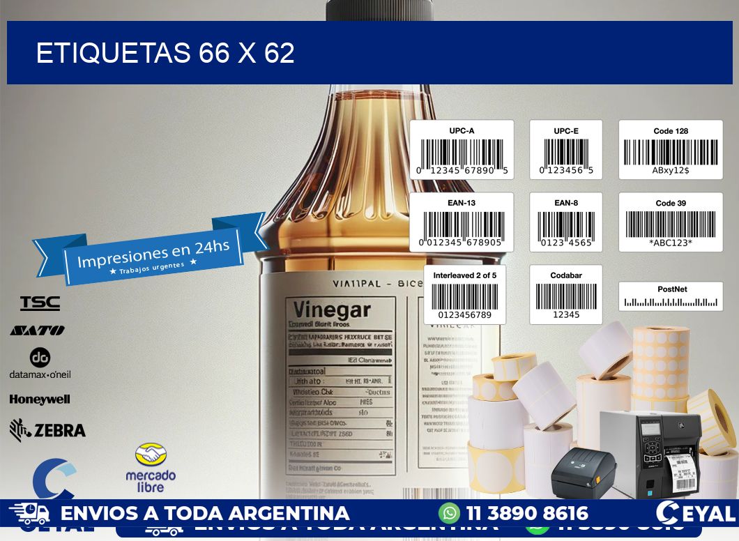ETIQUETAS 66 x 62