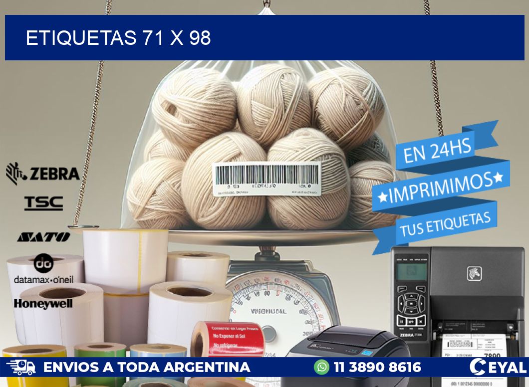 ETIQUETAS 71 x 98