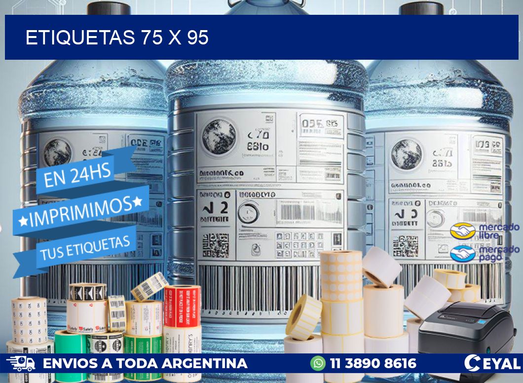 ETIQUETAS 75 x 95