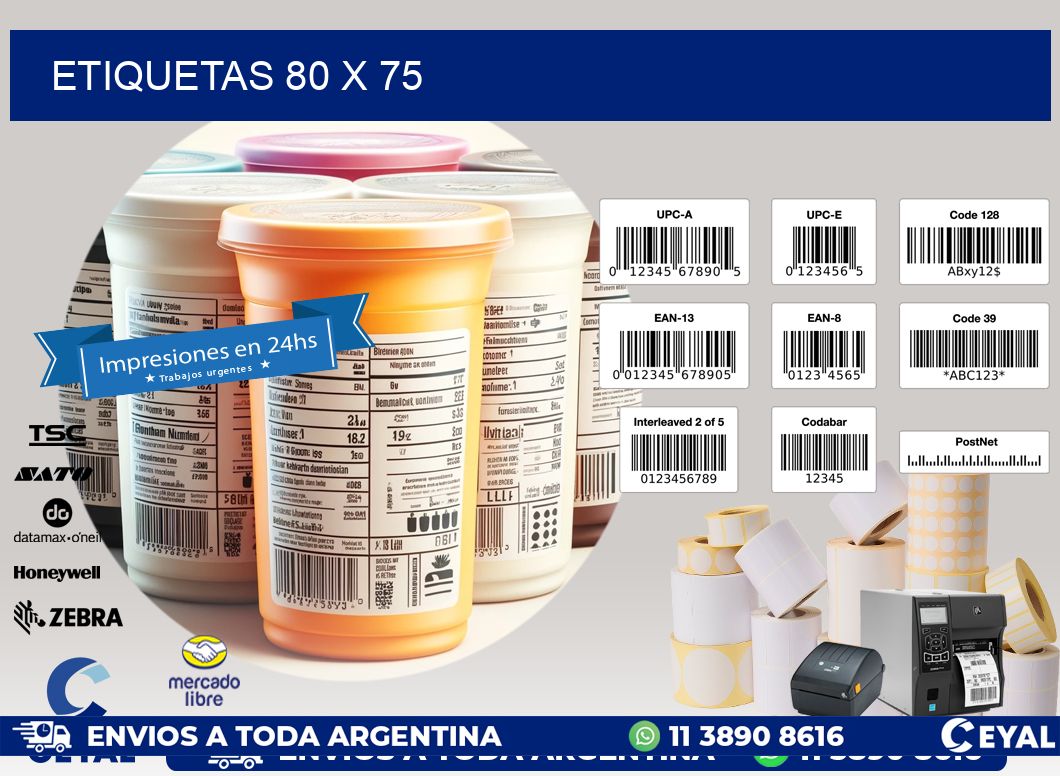 ETIQUETAS 80 x 75