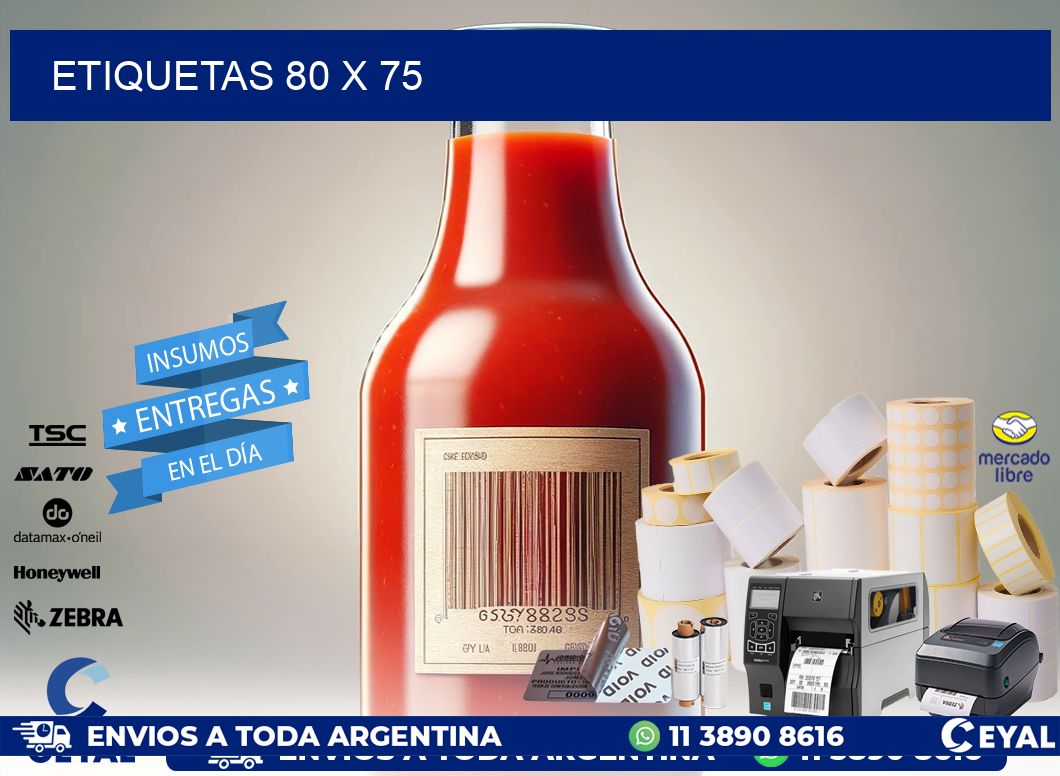 ETIQUETAS 80 x 75
